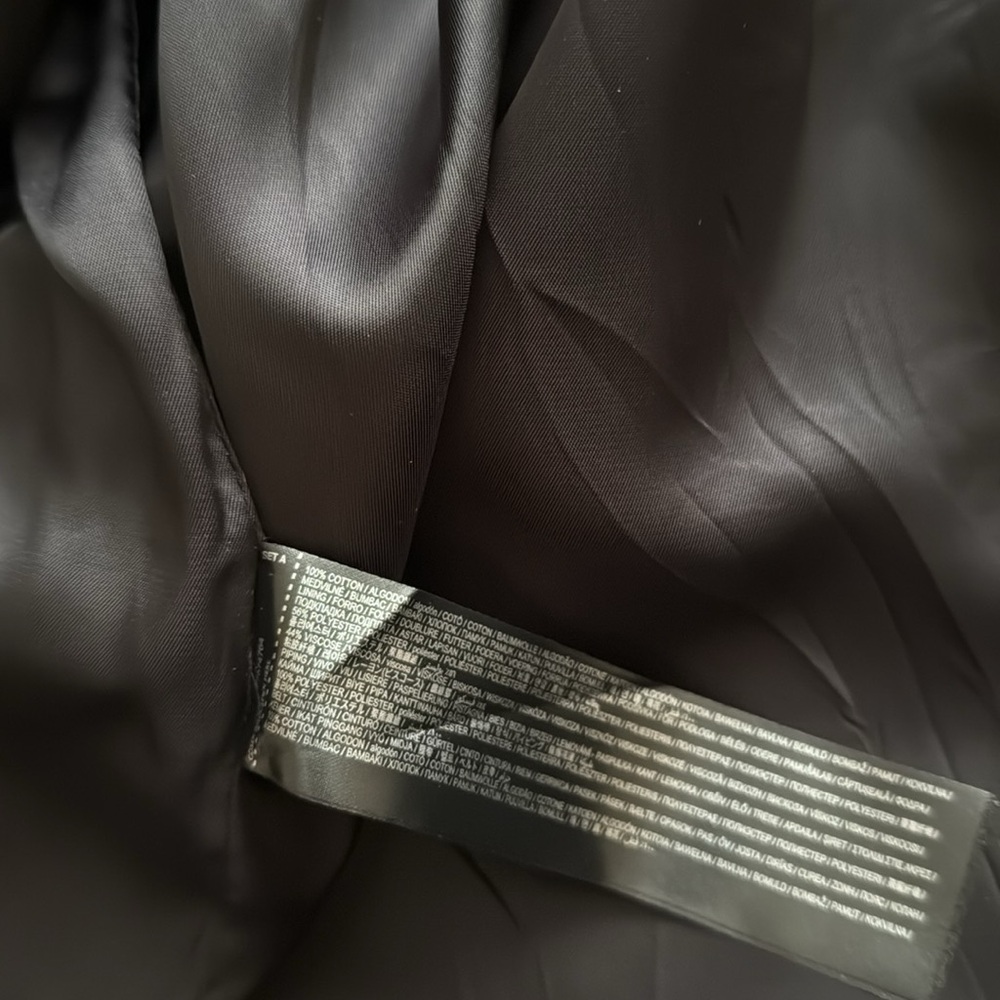 Mango Black Trench Coat - Picture 8 of 10